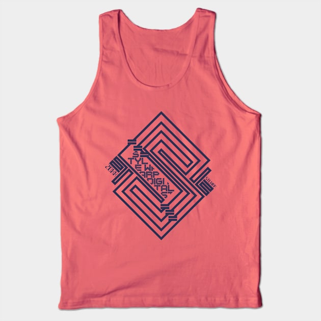 Deco Line 20XX Tank Top by StyleWarpDigital